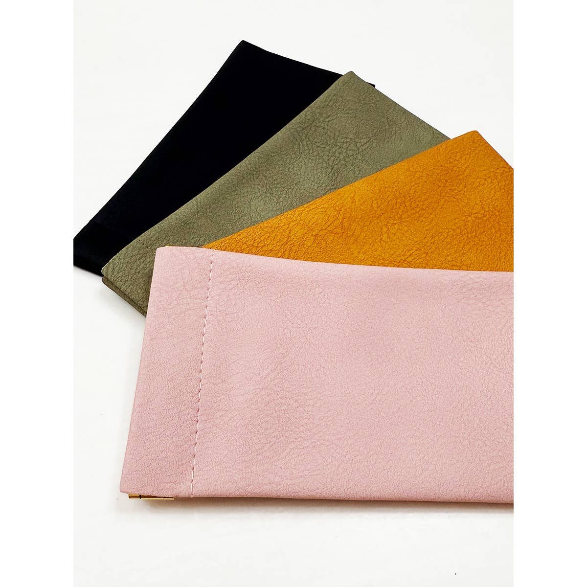 Soft PU Leather Eyewear Case: MIX COLOR / ONE(12)
