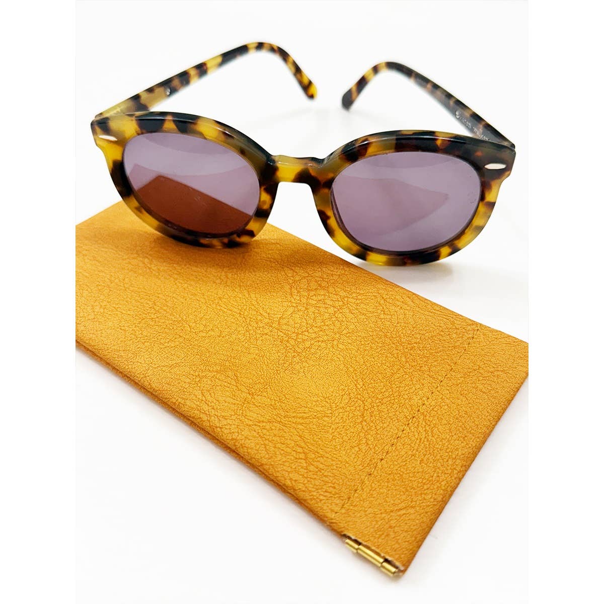 Soft PU Leather Eyewear Case: MIX COLOR / ONE(12)