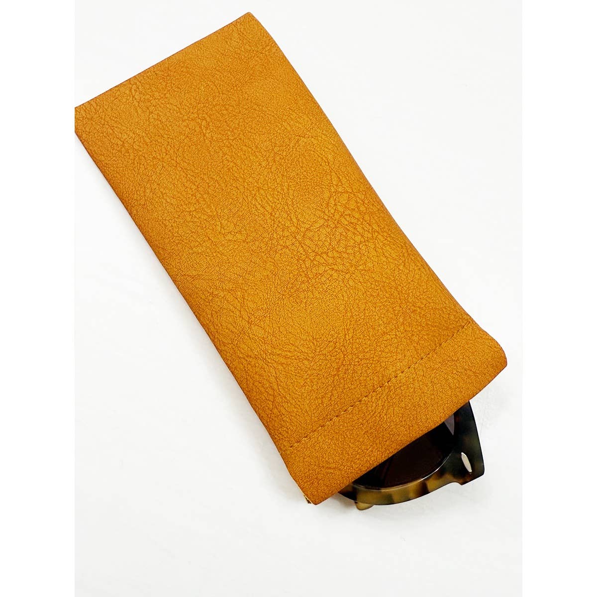 Soft PU Leather Eyewear Case: MIX COLOR / ONE(12)