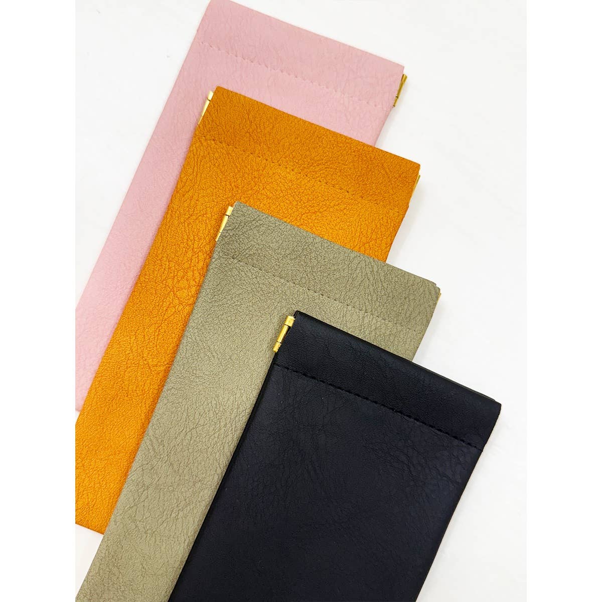 Soft PU Leather Eyewear Case: MIX COLOR / ONE(12)